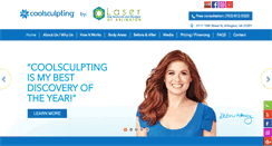 Desktop Screenshot of coolsculptingarlington.com
